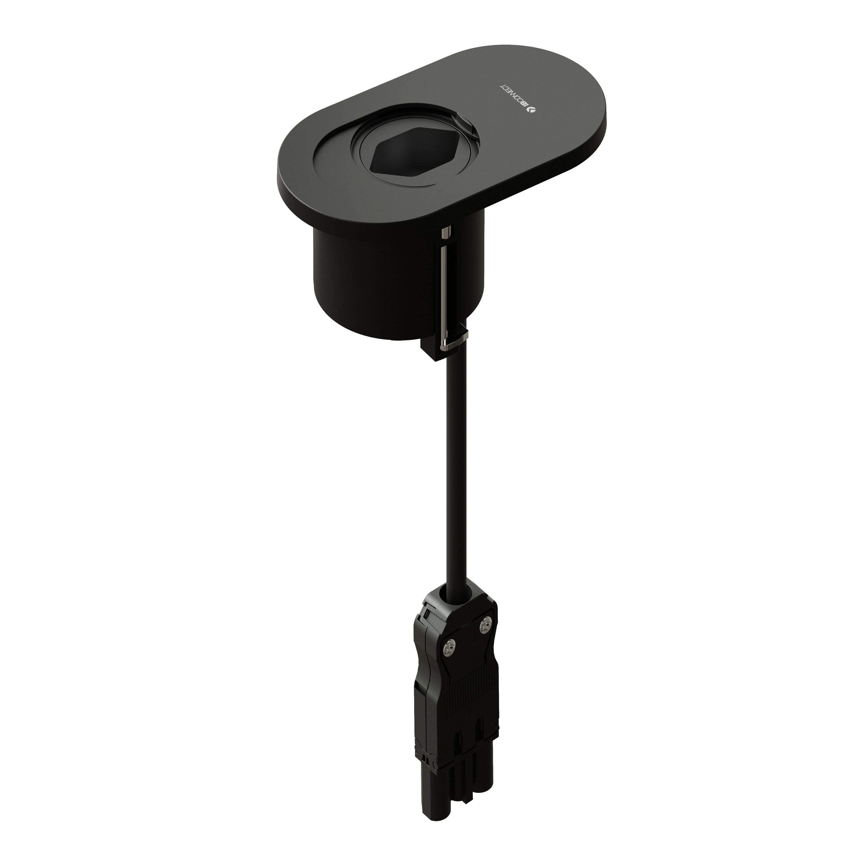 ORBIT presa multipla nero 1x tipo 13