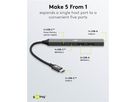 USB-Hub USB-C auf USB-A und USB-C mit PD