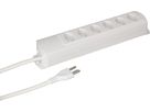 Steckdosenleiste Prime Line 6x Typ 23 weiss 3m