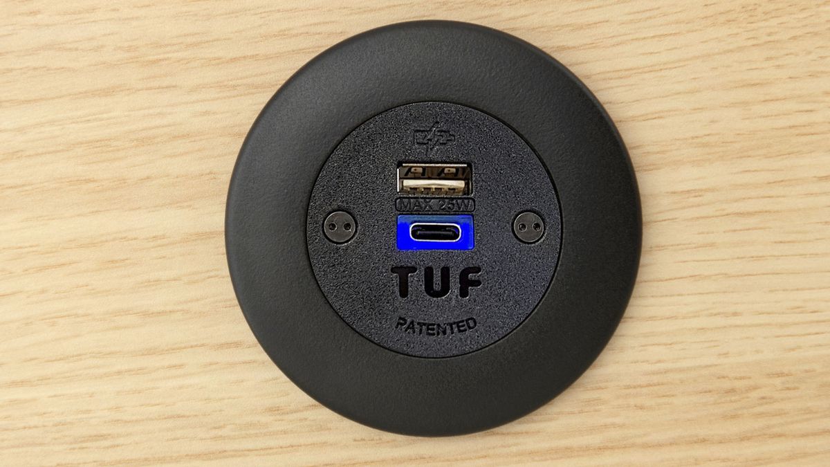 LIBERTY bloc multiprise Pip avec USB-A/C 12/60W noir