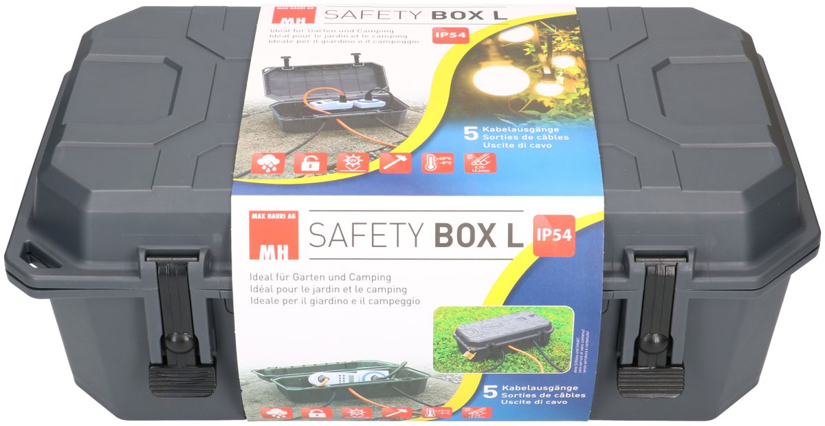 SAFETY BOX L gris IP54