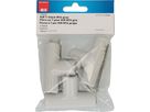 raccord T TIT M16 en 2 parties gris / 3 pièces