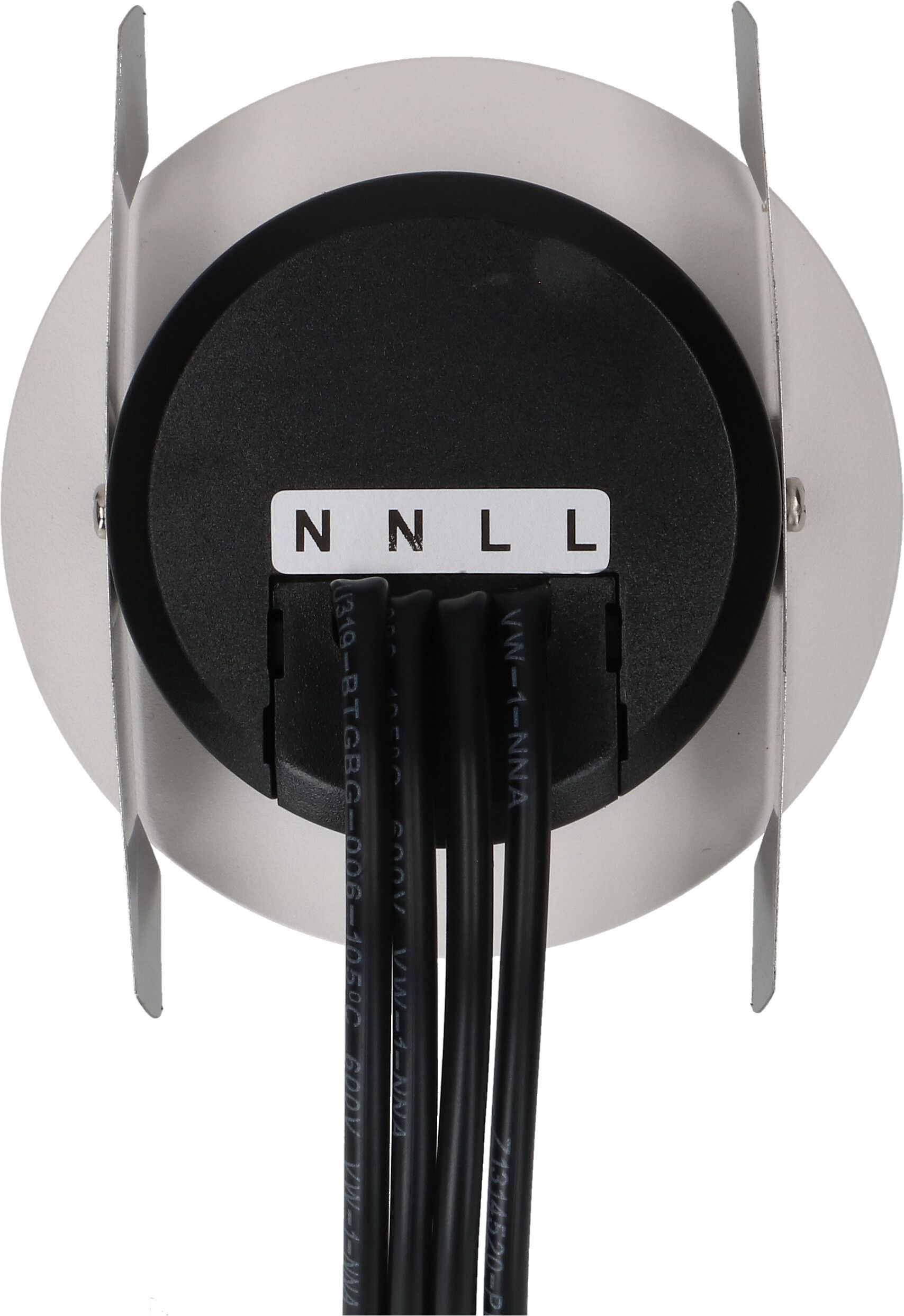 LED-Einbauspot WOODY Ø68 weiss 3000K 660lm 60°