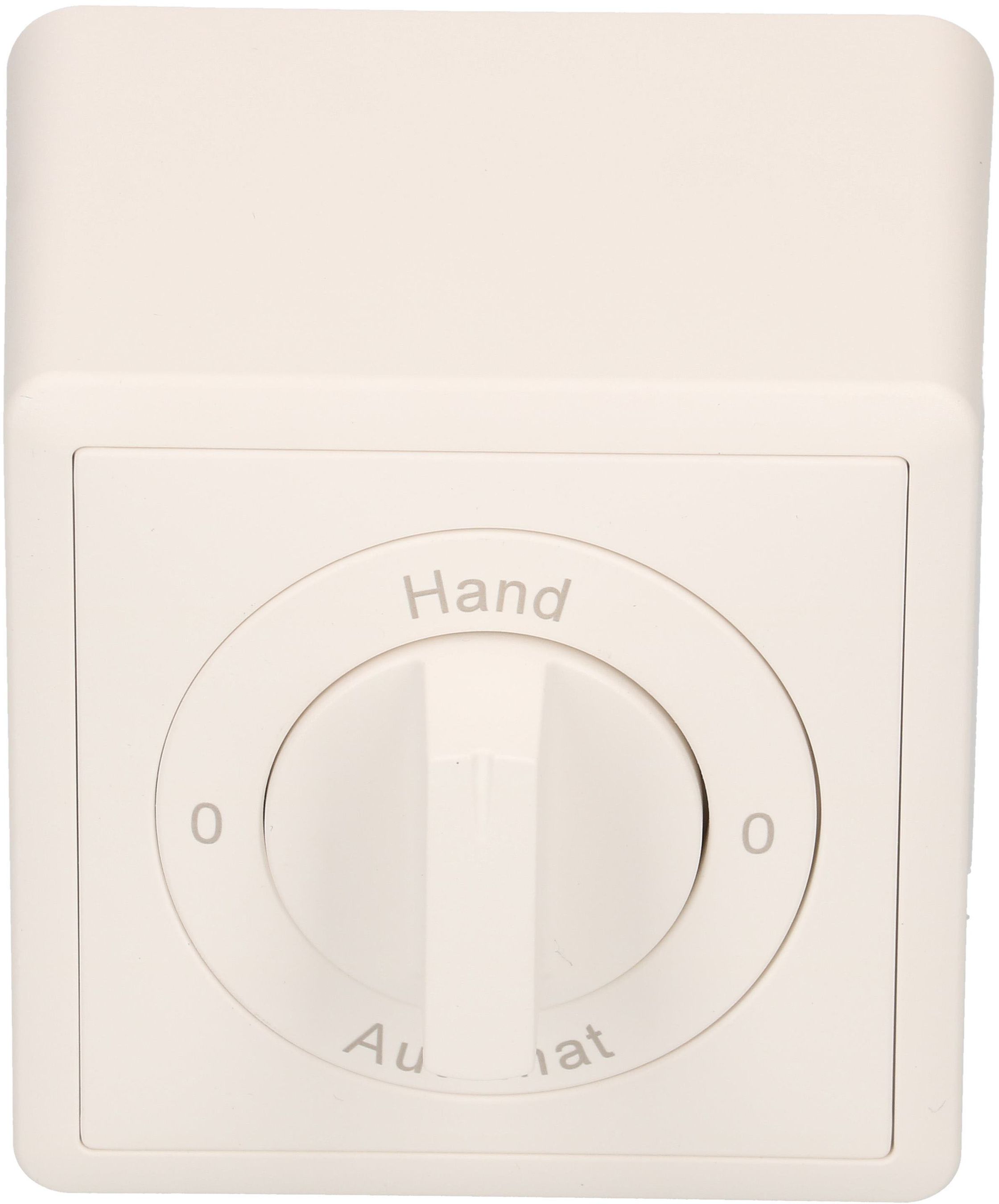 Drehschalter Schema 2/1L 0-Hand-0-Automat AP EdizioDue weiss