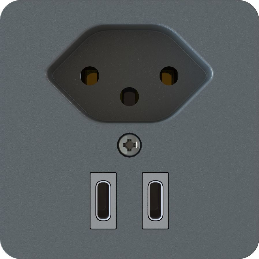 piccola combinazione tipo 13 / USB-C+C 20W in.+pl.fr. priamos ant