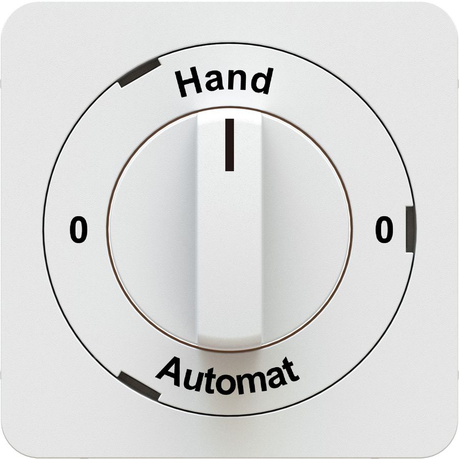 Front plates for turnable switch 0-Hand-0-Automat