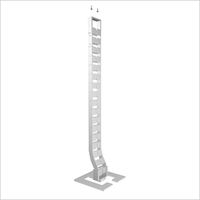 Kabelschlangen-Set 3 Qube 0.75-0.80m weiss RAL9003