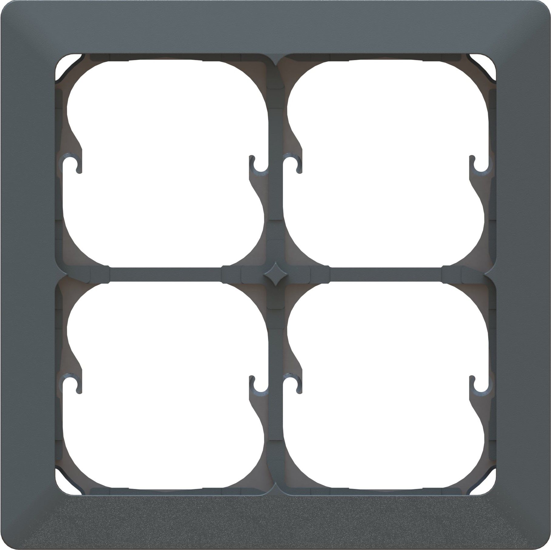 linea di testa INC 2x2 quadrato priamos antracite