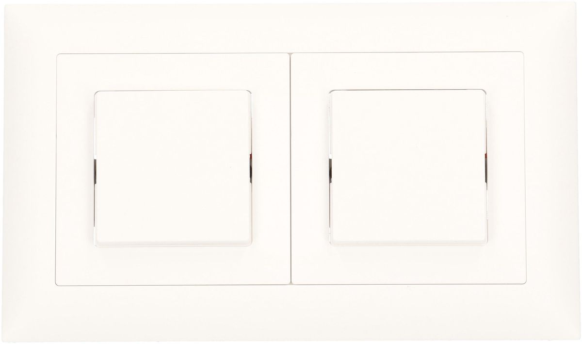 Kombination Schema 3 / Schema 3 Gr.2x1 UP EdizioDue weiss