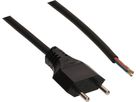 GD-Netzkabel H05RR-F2X1.0 5m schwarz Typ 11