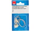 Halogenfassung G4/G5.3/G6.35 PTFE L=140mm