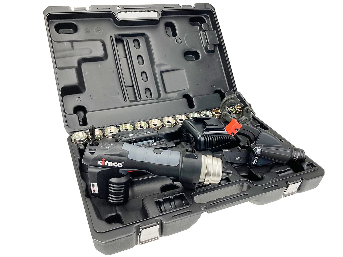 Utensile idraulico di pressatura e taglio Genius 2.0 a batteria
