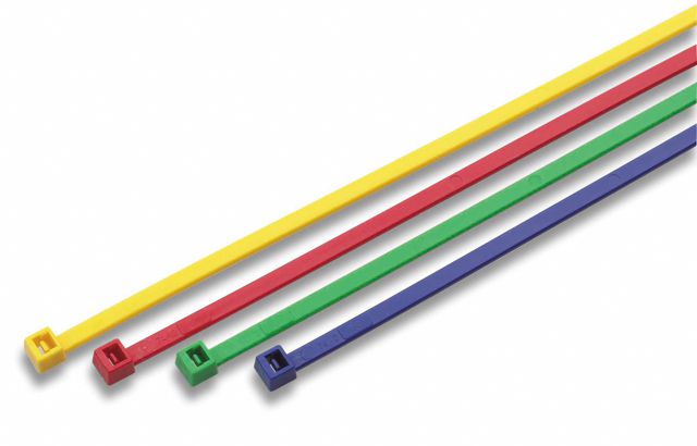 Colliers de câblage vert (ral6024) Lxl 3.5x140mm øfaisceau3-36mm