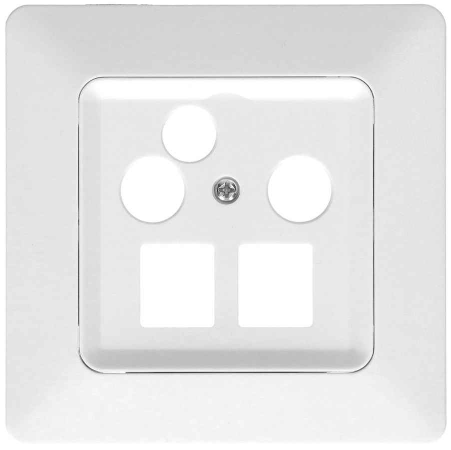 Multimedia Radio/TV/Daten/Netzwerk Frontset priamos weiss