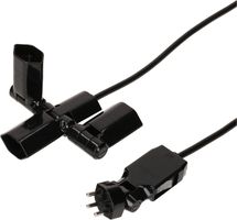 Multiple socket clip-clap Line 3x type 13 black