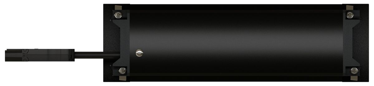 INTRO2.0 Steckdoseneinheit schwarz 3x Typ 13 1x USB-A/C