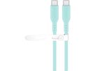 Ladekabel USB-C Silikon 1.5m türkis