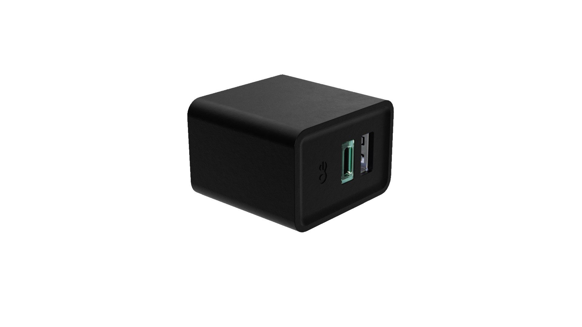 LIBERTY unité de prise de courant Piccolo +USB-A/C 12/60W noir