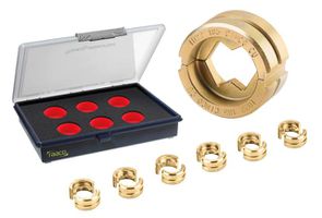 Presseinsatz-Set ALU 6-teilig in hochwertiger Transportbox