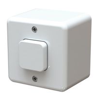 Surface-type wall switch schema 3 white