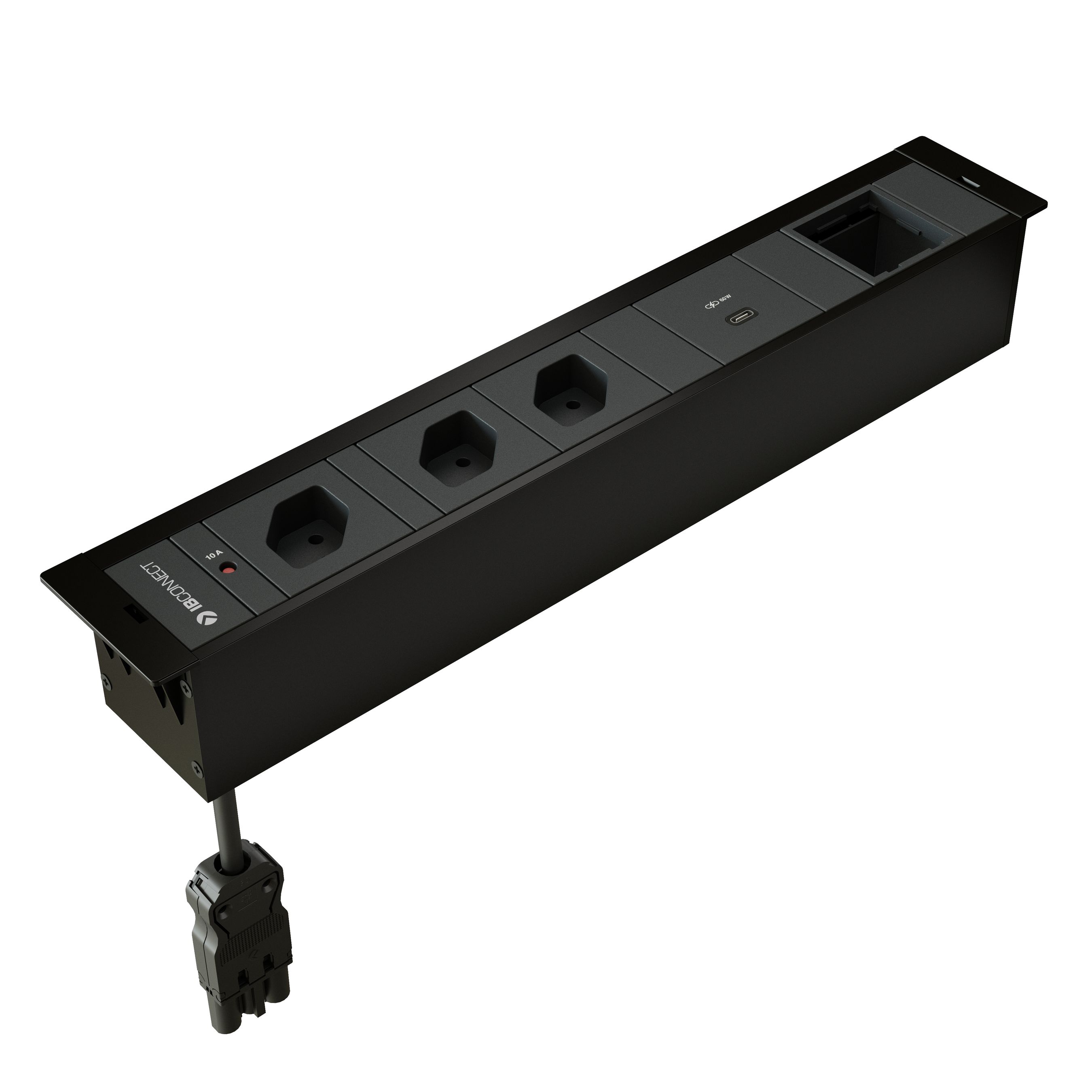 CUBOBOX block multi. nr L 6 fois 3x type 13 1x USB-C 60W 1x vide