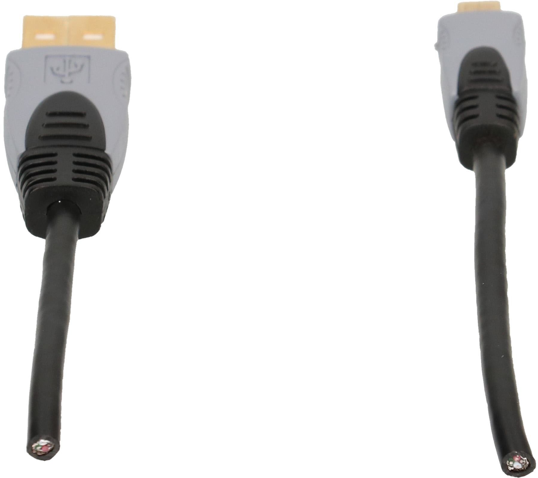 USB 2.0 Kabel HQ 2m Schwarz
