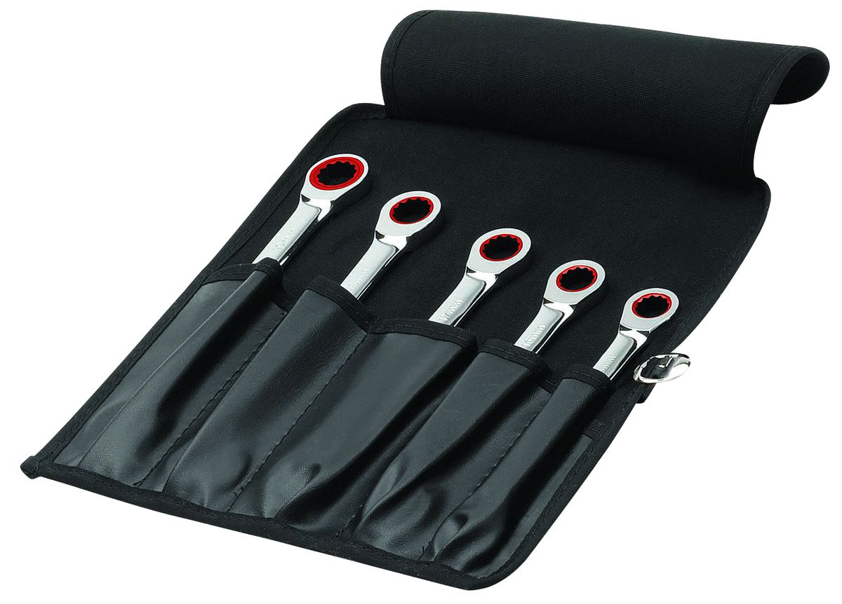 Knarren-Ringmaulschlüssel-Satz T120 FLEX