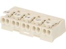 morsetti di collegamento LK 980-01/ 5 stampato = L6 L5 L4 terra N