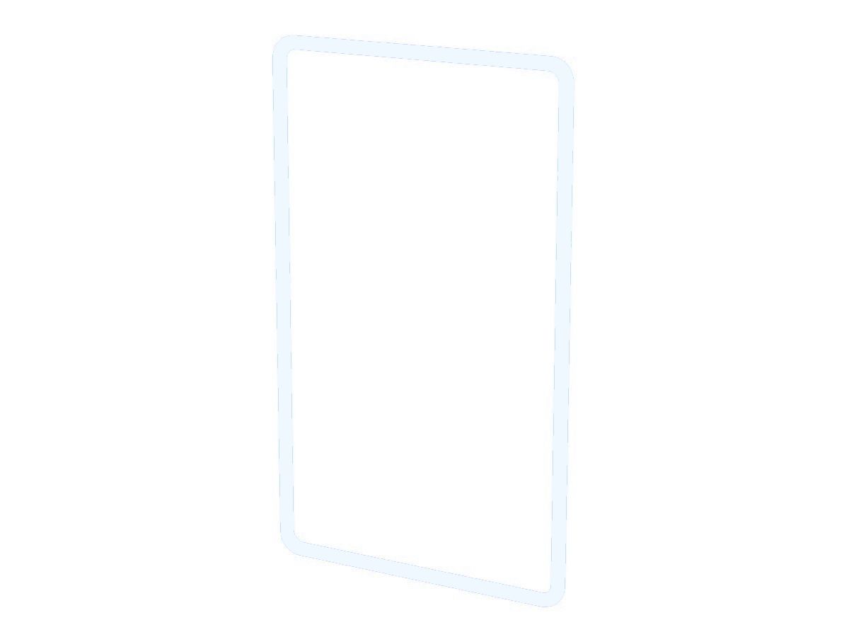 profilo decorativo dim.2x1 priamos bianco, 2 pezzi