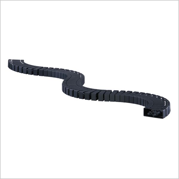 serpentine de câble Flex II 1.00m noir RAL9005