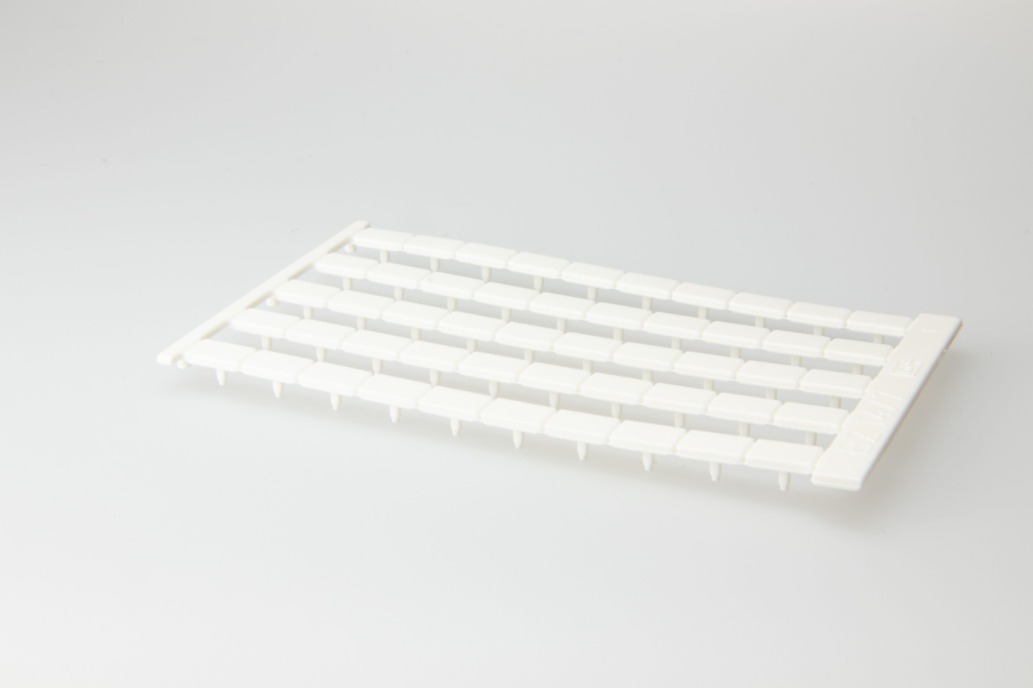 plaques d'identification blanc BZ 14 U