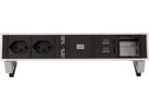 DESK 2 Inox 2x Typ13 1x USB A/C Charger 1x Leer