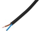 câble TD H05VV-F2X1.0 noir
