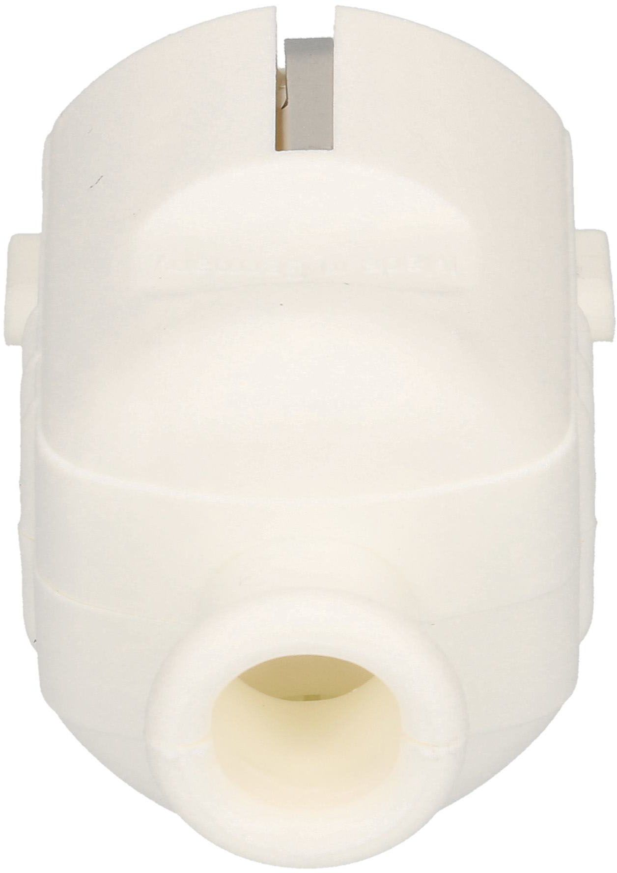 Spina Schuko 16A 250V bianca CEE7/VII