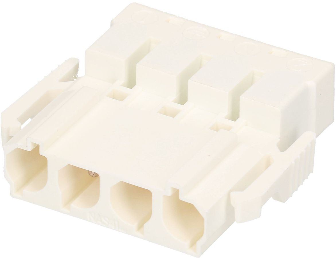 Stecker ENSTO 4-polig weiss