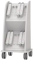 LIBERTY Charging Cart incl. 12 batteries avec USB-C&C blanc