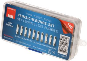 Feinsicherungs-Set 5x20mm flink