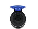 Kupplung Typ 13 3-polig schwarz/blau IP55
