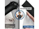 Cable Tube LTC 1.25m / nero
