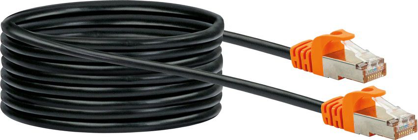 câble patch Cat. 7 S/FTP 10m noir