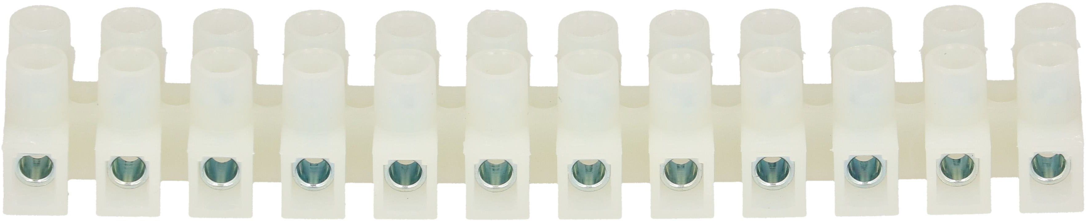 Barrette de bornes EKL 0E PA, 1.0-2.5mm2, transparent