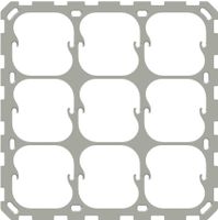 Fixing plate size 3x3 square