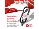 LTC Cable Tags fascette con etichetta assortite / 30 pezzi
