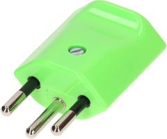 Stecker Typ 12 3-polig grün