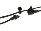 fata luci outdoor 25x E27 ILLU5X13 L=26.5m tipo 11 IP55
