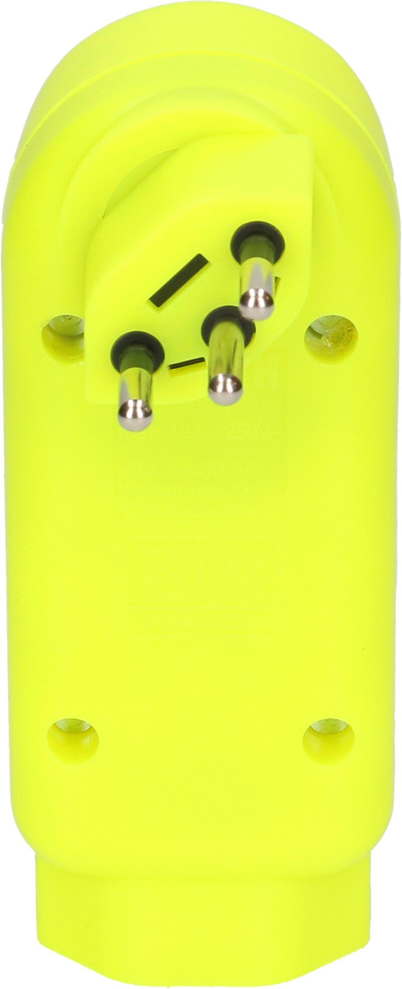 Abzweigstecker ADAPT 2+1x Typ 13 fl-gelb drehbar BS