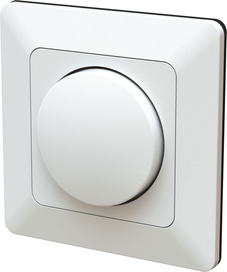 LED-Drehdimmer Phasenabschnitt UP priamos weiss