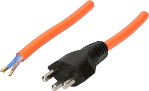 PUR câble secteur H07BQ-F3G1.5 10m orange type 23