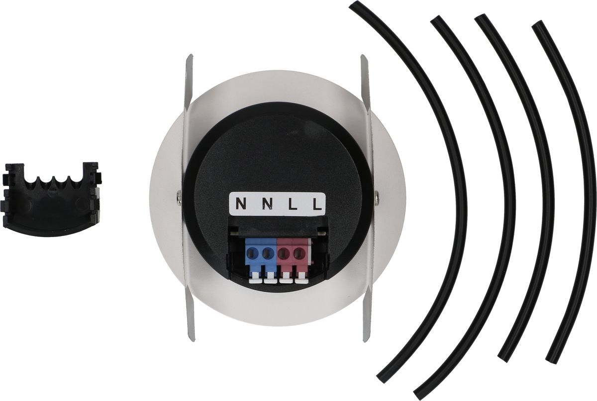 LED-Einbauspot WOODY Ø68 weiss 3000K 660lm 60°