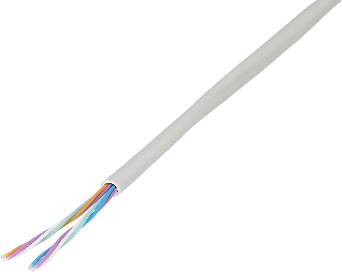 Telefonkabel U72 2x4x0,5mm2 grau
